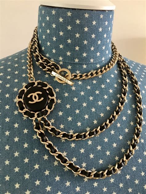 vintage chanel locket|affordable chanel jewelry.